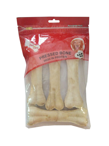 PetenCare 6 Inches Pressed Bone 4 pc