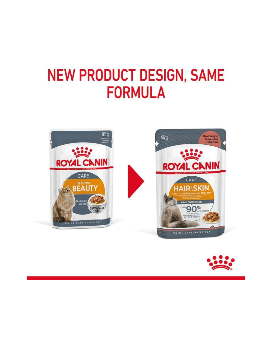Royal Canin Intense Beauty Wet Cat Food 85g