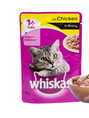 Whiskas Adult Chicken in Gravy 80g