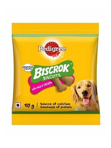 Pedigree Biscrok Milk & Chicken Biscuit
