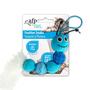 All For Paws Modern Cat Feather Snake