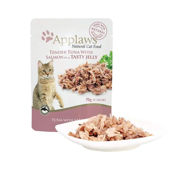 Applaws Tender Tuna With Salmon Tasty jelly 70g