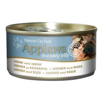 Applaws Cat Tin Sardine With Shrimp With Tasty Jelly 70g