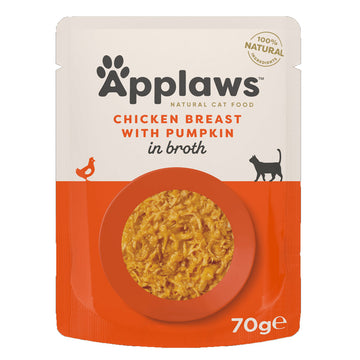 Applaws Cat Pouches - Chicken With Pumpkin In Broth 70g