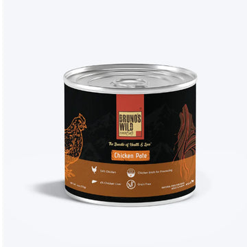 Brunos Wild Essentials Chicken Pate Dog Wetfood 170g