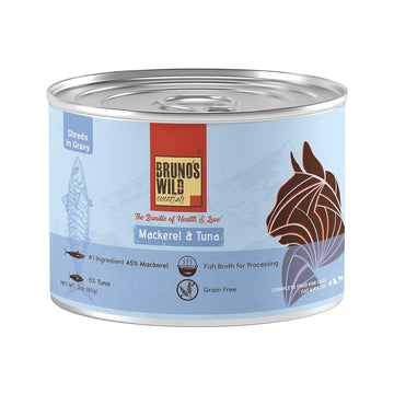 Brunos Wild Essentials Mackeral & Tuna Cat Wetfood 85g