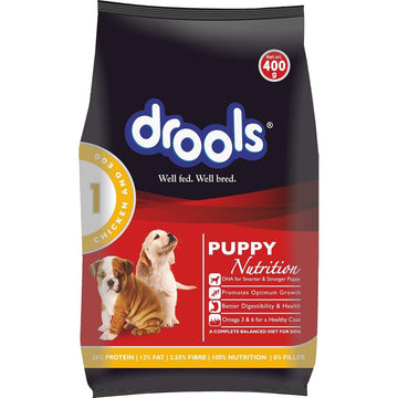 Drools Puppy Chicken and Egg 400g