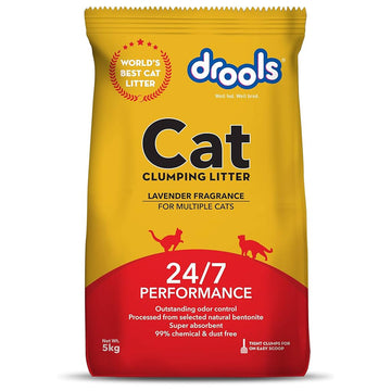 Drools Lavender Fragrance Clumping Cat Litter Lavender