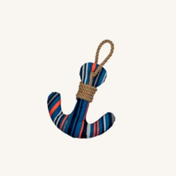 Fofos Anchor Shape Fabric Dog Toy