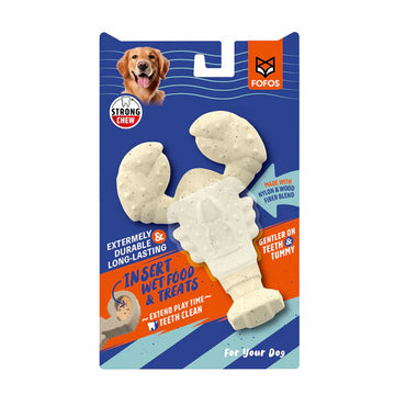 Fofos Durable Dog Chew Toy Lobster