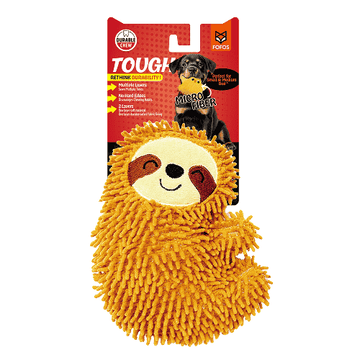 Fofos Tough Dog Toy Sloth