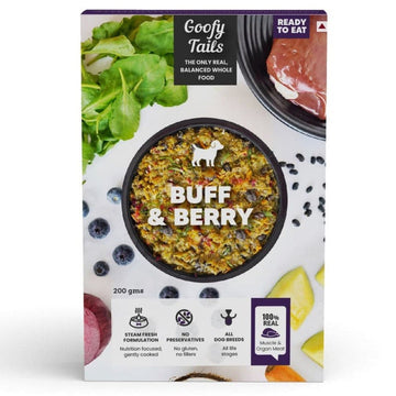 Goofy Tails Buff n Berry Fresh Food for Dogs and Puppies 200g