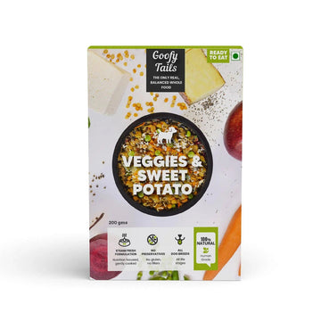 Goofy Tails Veggies n Sweet Potato Food for Dogs and Puppies 200g