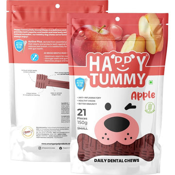 Happy Tummy Apple Dental Chew 21ps S