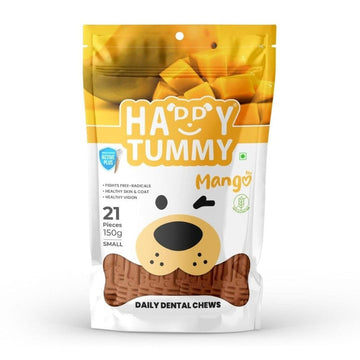 Happy Tummy Mango Dental Chew S 150g