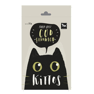 Kittos Cod Sandwich 35g