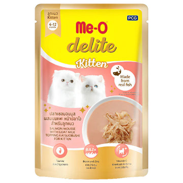 Me-O Delite Kitten Salmon Mousse 70g