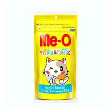 Me-O Cat Treat Tuna Chicken n Egg 50gm