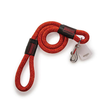 Melange Rope Leash Red XS