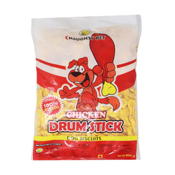Naughty Pet Chicken Drumstick Biscuit 800g