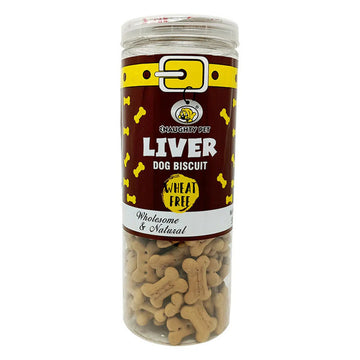 Naughty Pet Liver Biscuit 550g
