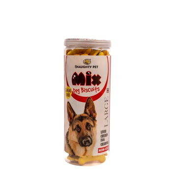 Naughty Pet Mix Large Dog Biscuits 500g