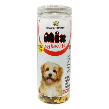 Naughty Pet Mix Mini Dog Biscuits 500g