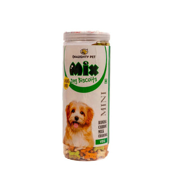 Naughty Pet Mix Mini dog Veg Biscuits 500g