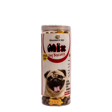 Naughty Pet Mix Small Dog Veg Biscuits 500g