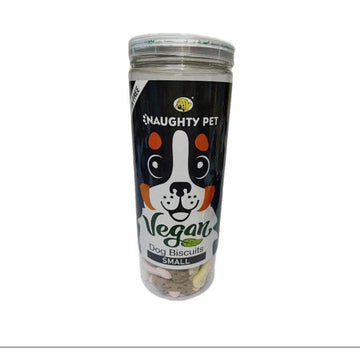 Naughty Pet Vegan Biscuits Small 500g