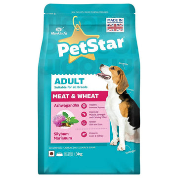 PetStar Adult Dog Meat n Wheat 3kg