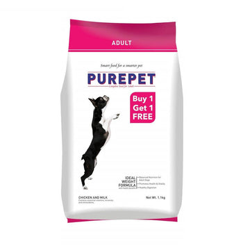 Purepet Adult Chicken and Milk 1.1kg