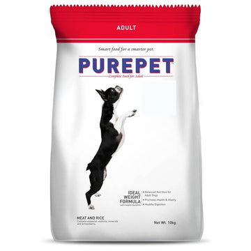 Purepet Adult Meat n Rice 10kg