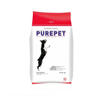 Purepet Adult Meat n Rice 3kg