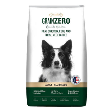 Grain Zero Adult All Breeds Real Chicken Eggs And Fresh vegetables 1.2kg