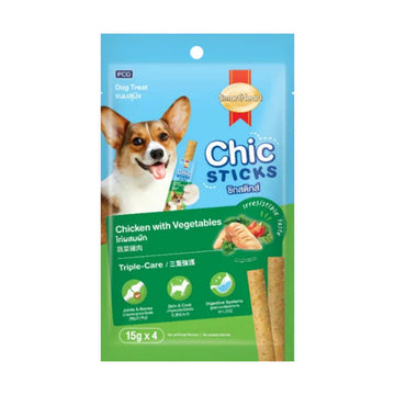 SmartHeart Chic Sticks Chicken With Vegetables 60g