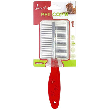 SmartyPet Double-sided Plastic Handle Comb