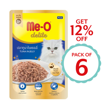 Me-O Delite Tuna In Jelly 70g ( Multi-Pack)