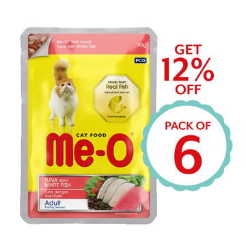 Me-O Tuna With Whitefish ( Multi-Pack)