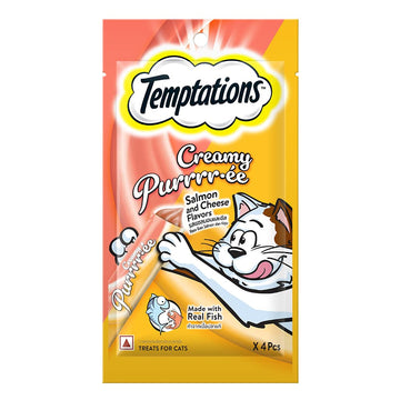 Temptations Creamy Treat Salmon & Chesse 48g