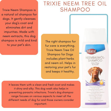Trixie Neem Tea Tree Oil Shampoo 250ml