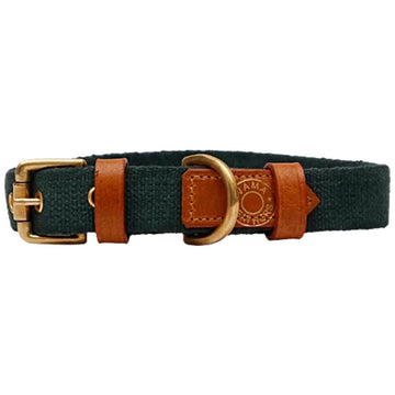 Vama Canvas Collar Green S