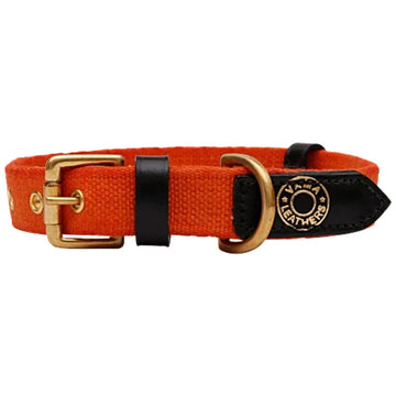 Vama Canvas Collar Orange S