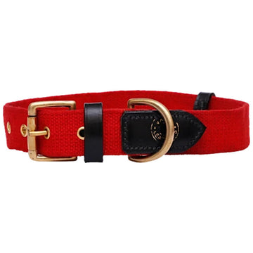 Vama Canvas Collar Red M