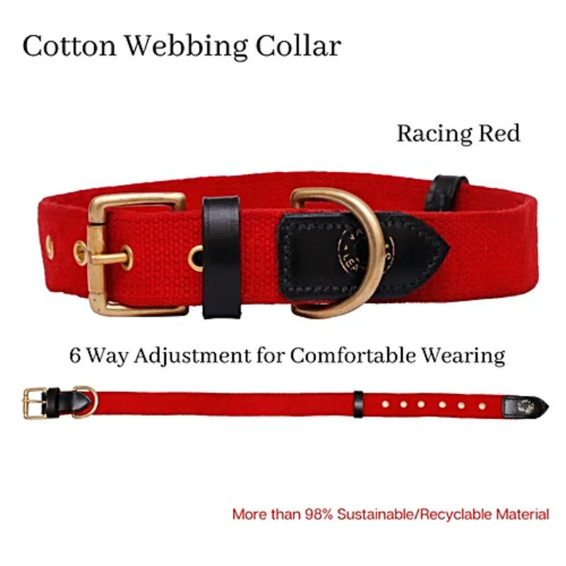 Vama Canvas Collar Red S