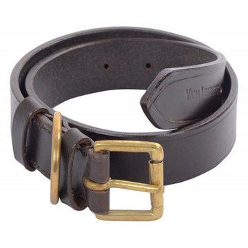 Vama Leathers Collar Flat Black L