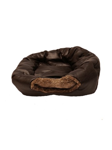 Cat Basics Convertible Cat House Dark Brown