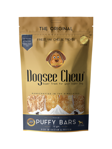 Dogsee Chew Puffy Bars-70g
