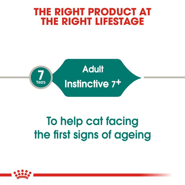 Royal Canin Instinctive Gravy 7+Cat Wet Food 85g