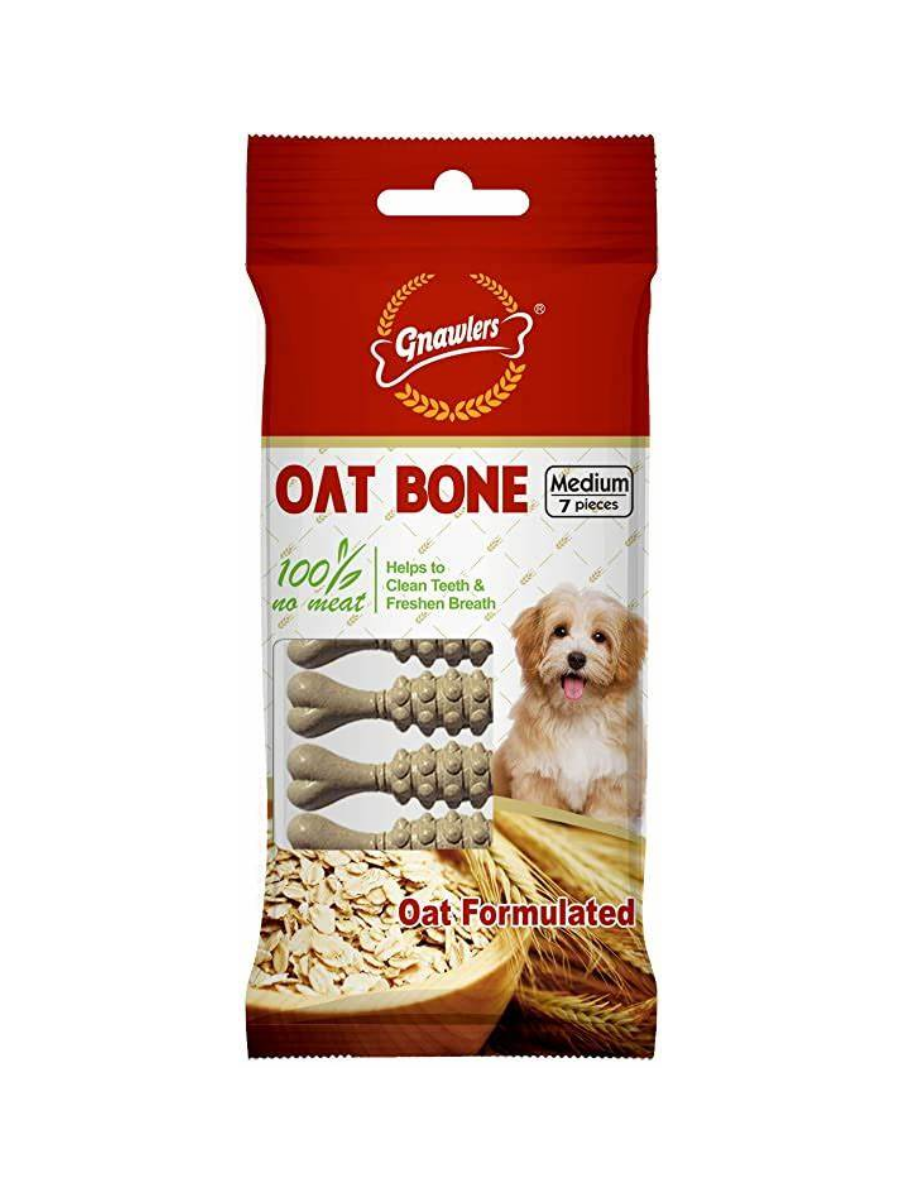 Buy Gnawlers Oat Bone at Best Discount